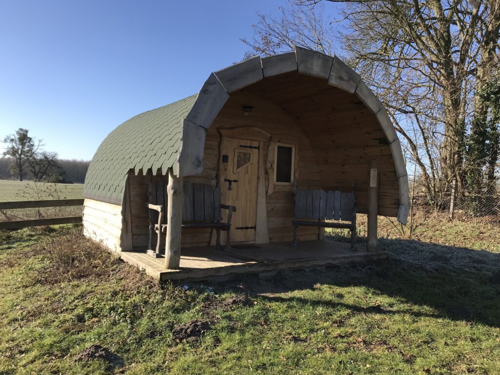 Hobbithütte, Foto: Silke Rumpelt